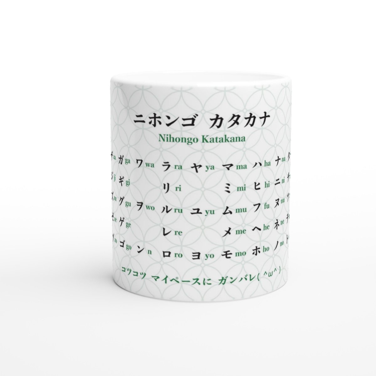 Katakana-Becher